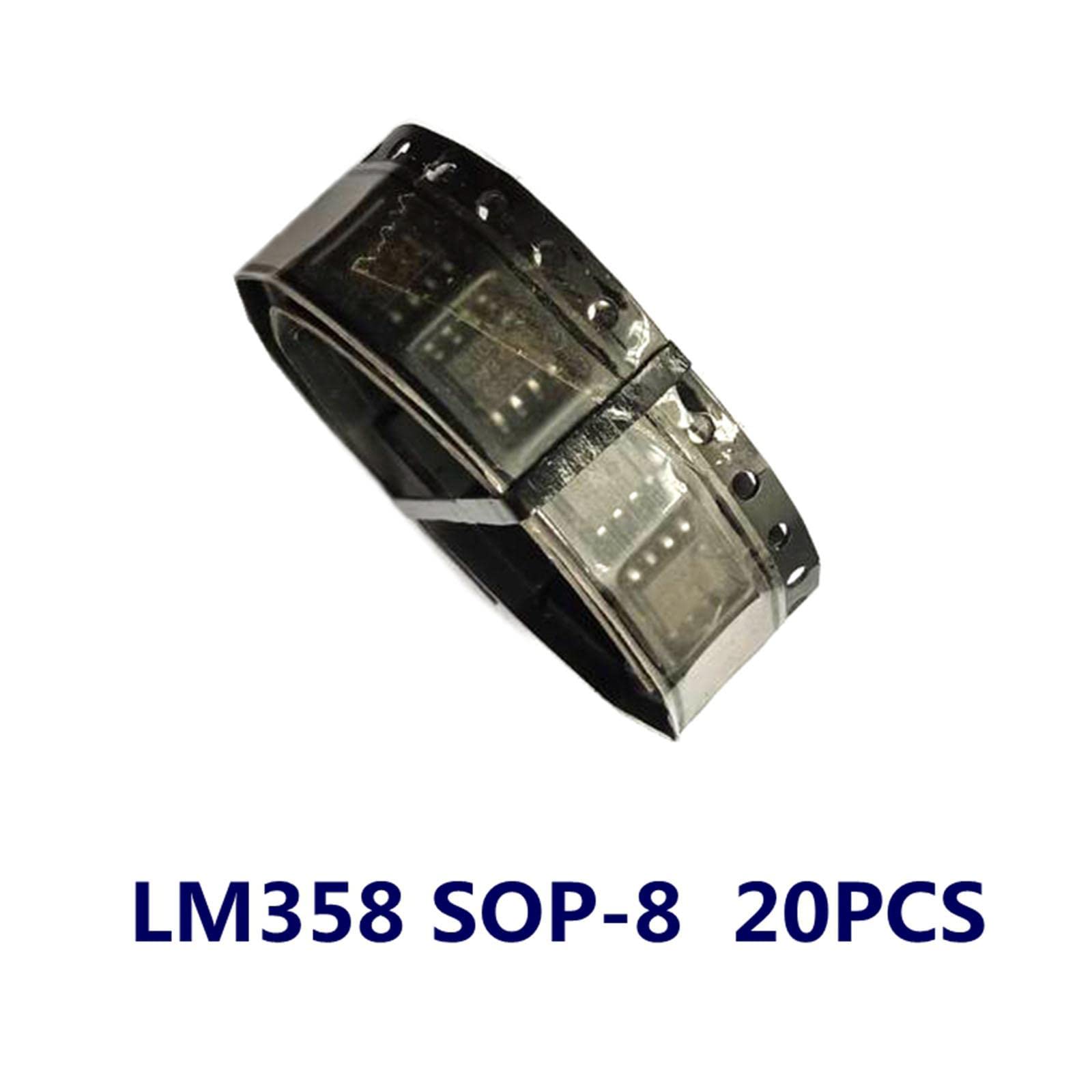 2X Kit Fai da Te con Doppio Amplificatore Operazionale LM358 da 20 Pezzi
