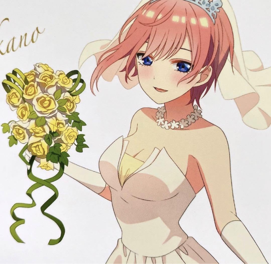 五等分の花嫁 一花 色紙 五等分の花嫁展 入場特典 ミニ色紙 中野一花 | K-BOOKS 秋葉原