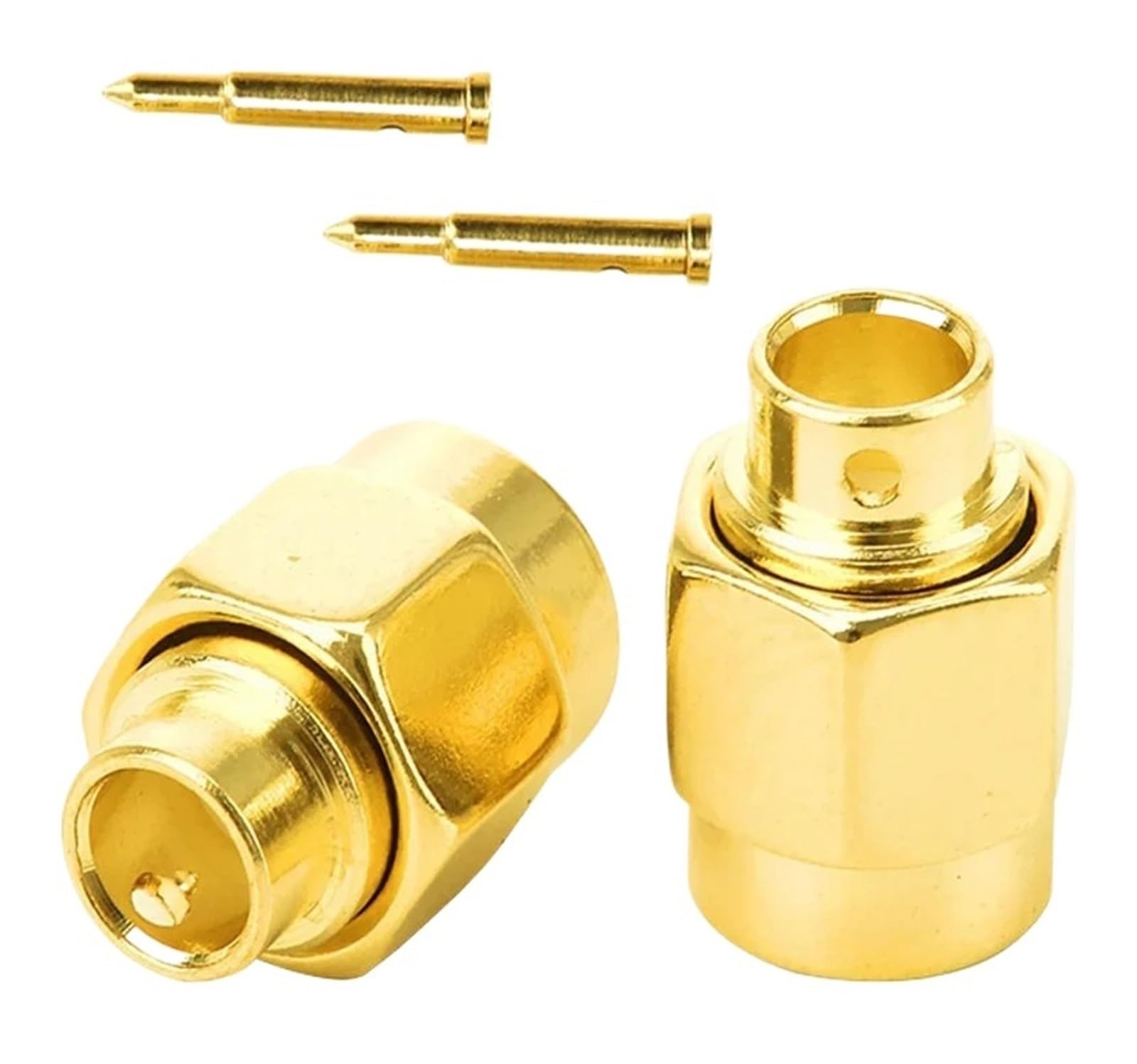 Connecteur RF coaxial RF haute fréquence, terminaison assortie plaquée, 5/20 pièces(SMA-JB3 Male,5PCS)