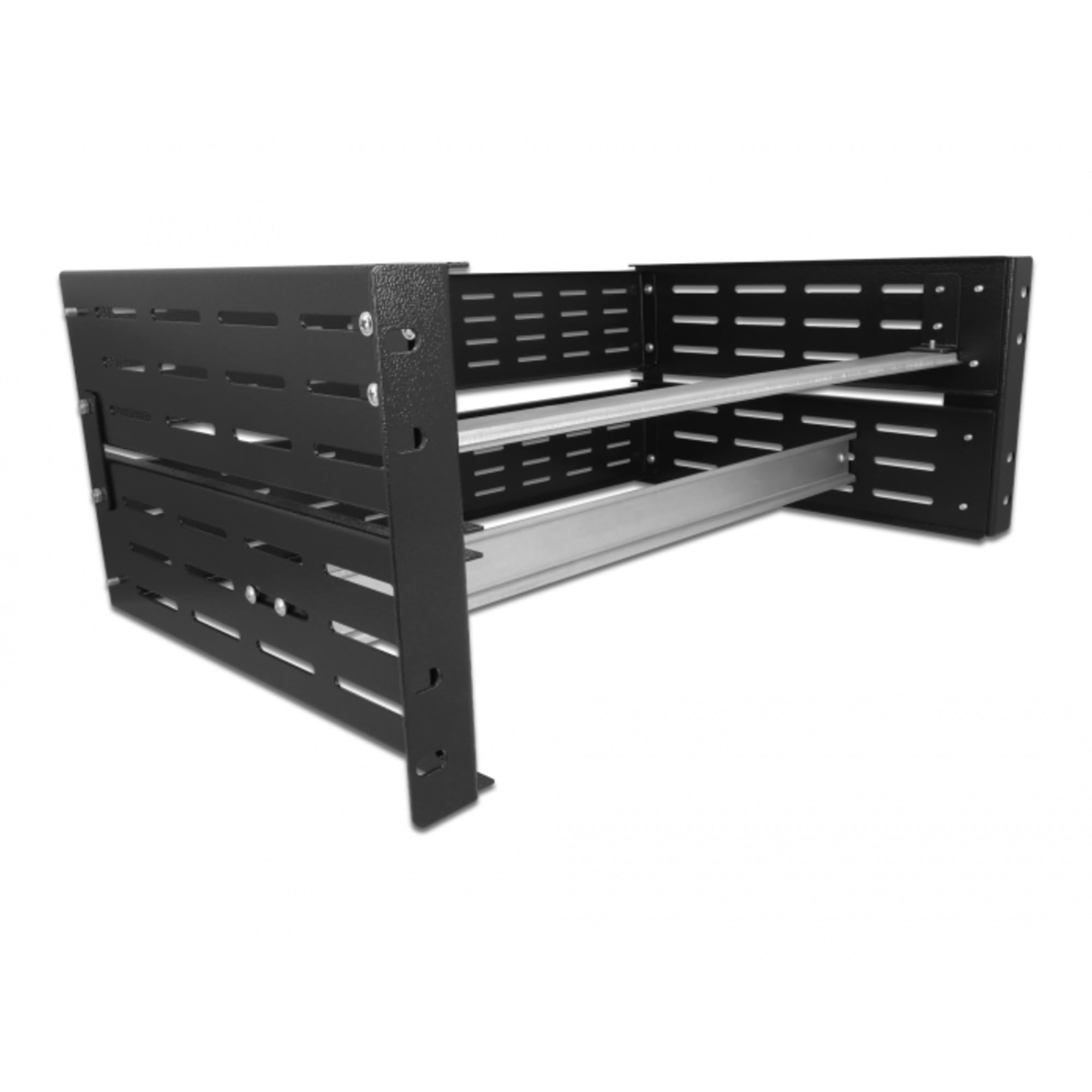 DELOCK Soporte Carril DIN 19" 4 U,