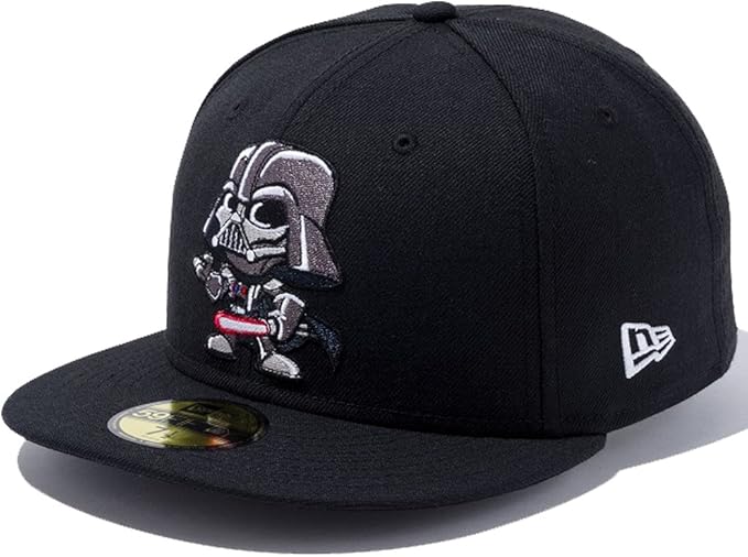Amazon サイズ 8 Star Wars New Era スターウォーズ ニューエラ 5950キャップ マルチロゴ ダースベイダーロゴ ブラック ブラック キャラクターカラー スノーホワイト キャップ 通販