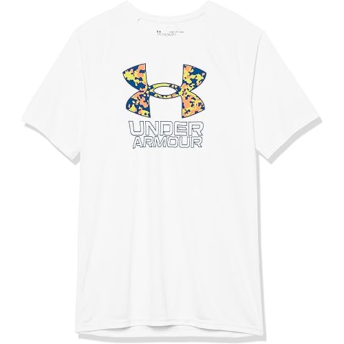 Boys' Tech Hybrid Printed Fill Short-Sleeve T-Shirt