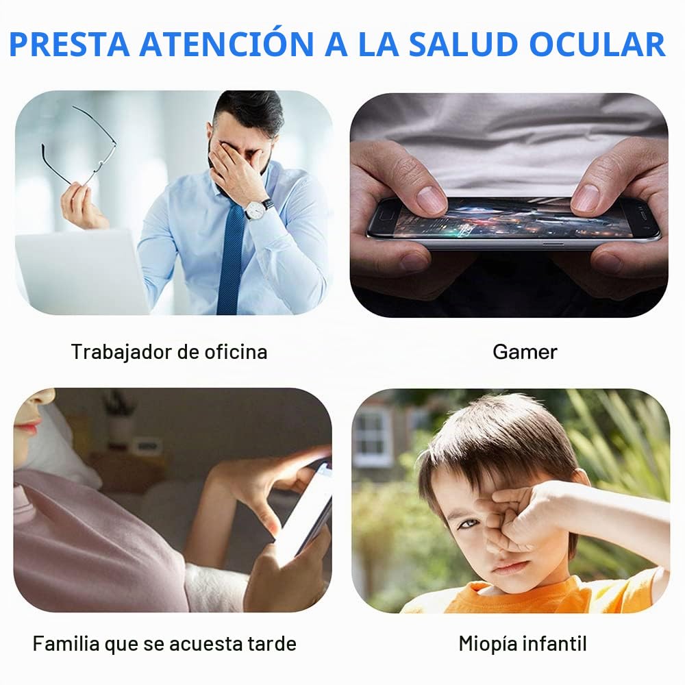 6D Smart Airbag Vibration Eye Massager Instrumento de cuidado de los ojos Calefacción Música Alivia la fatiga y las ojeras Máscara de sueño