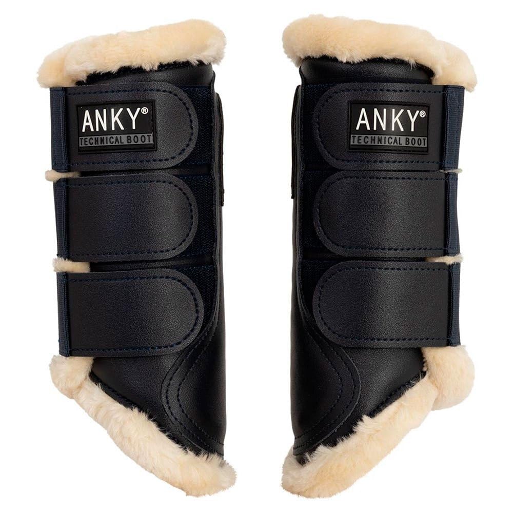 Protège-jambes ANKY Gel Impact ATB22001 bleu XL guêtres de protection cheval de sport