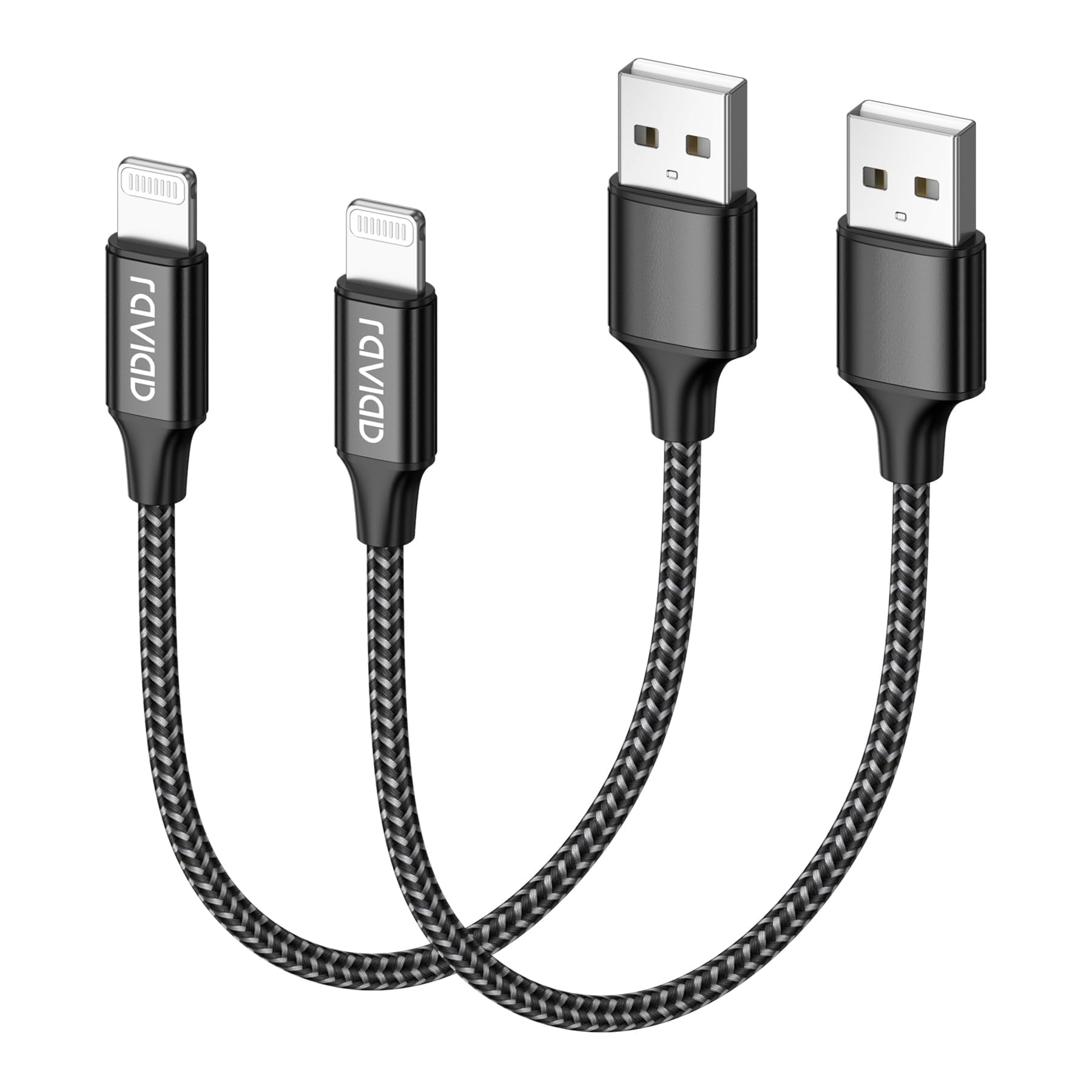 iPhone 充電ケーブル ライトニングケーブル 0.3M 2本セット【MFi認…