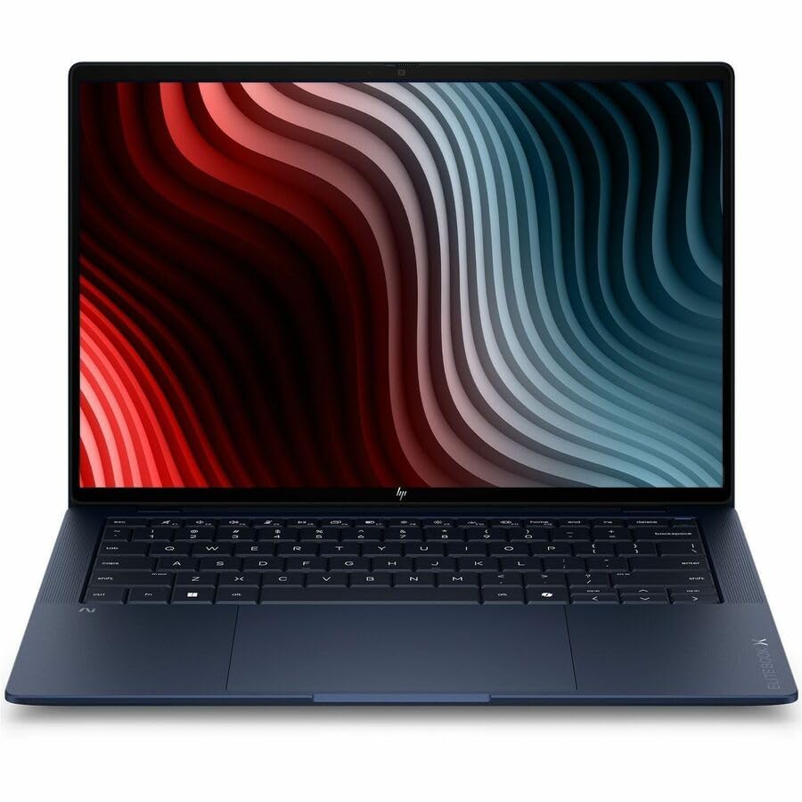 Image of HP EliteBook X G2a 14 inch Touchscreen Copilot+ PC Notebook - 3K - 120 Hz - AMD Ryzen AI 9 HX Ryzen AI PRO 400 470-64 GB - 1 TB SSD - English Keyboard - Atmospheric Blue - AMD Chip - 2880 x 1800 - Windo