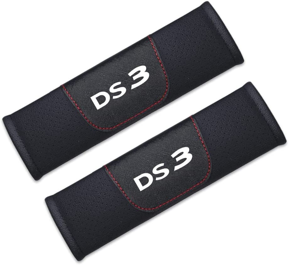 2 Coussinets De Ceinture De Sécurité Pour Citroën DS3 - Protège Épaules Antidérapant Confortable | Accessoire Auto Amovible Et Lavable - 9