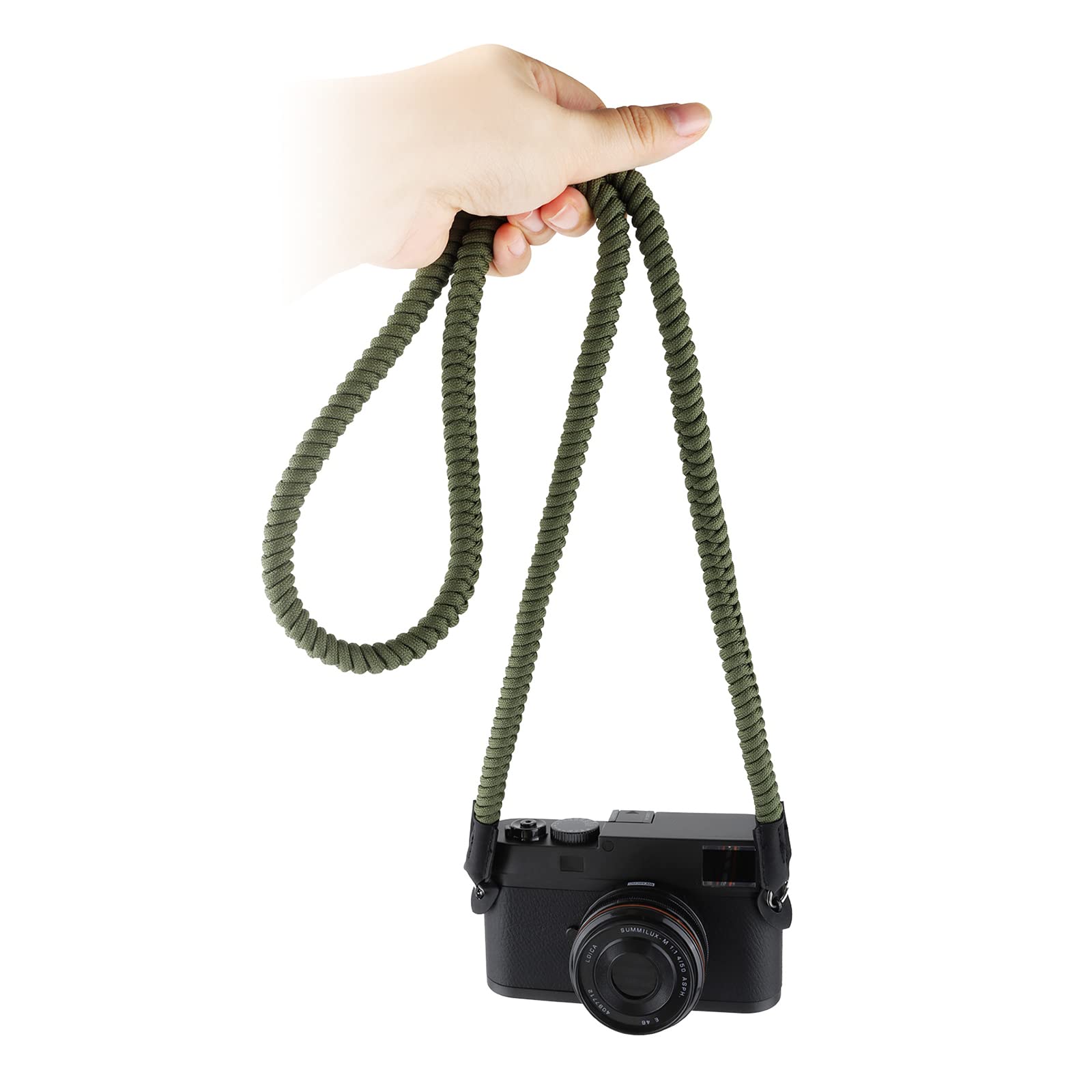 ToopMountCamera Strap Paracord Camera Neck Shoulder Strap 110cm Nylon Climbing Rope for Mirrorless Camera and DSLR Camera