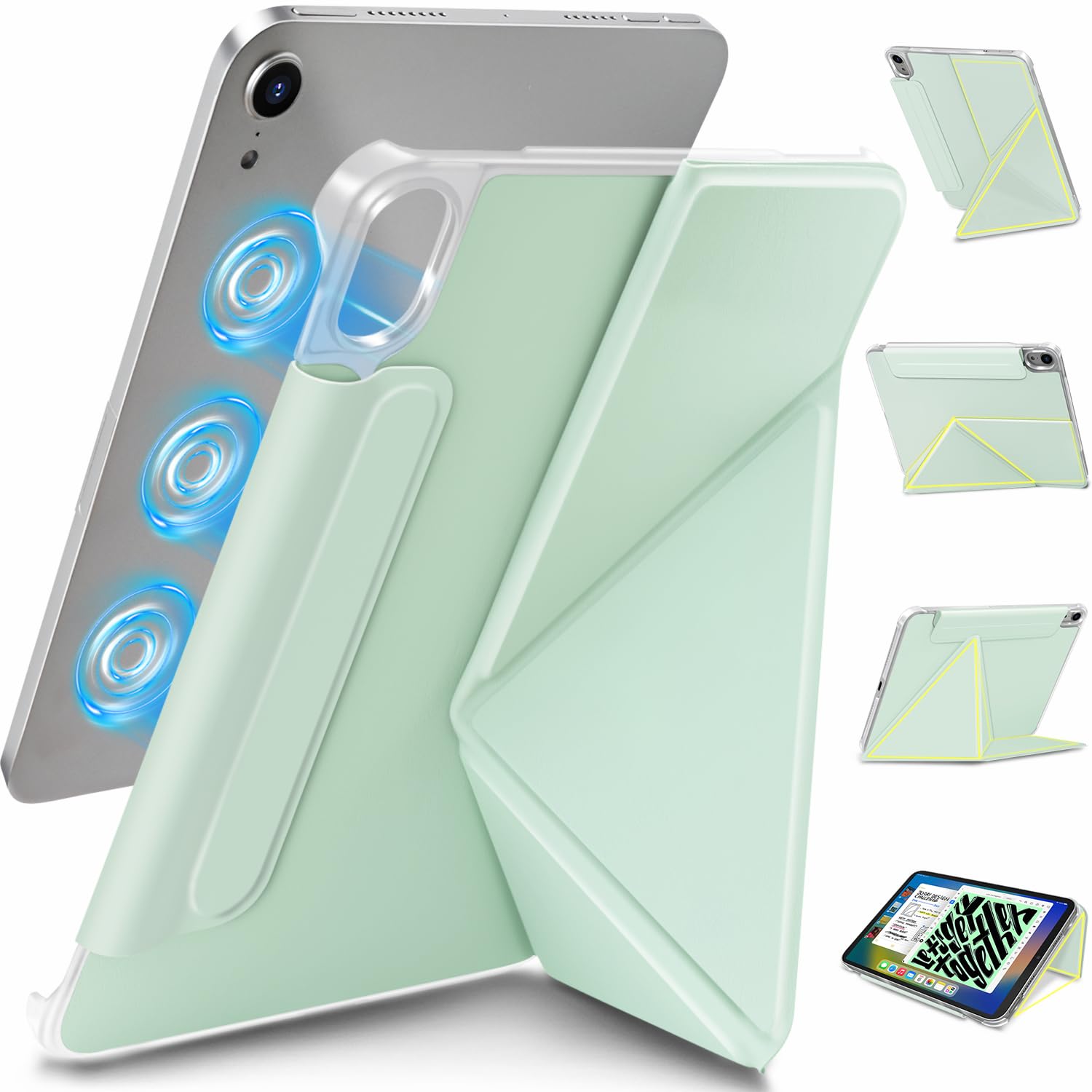Amazon.co.jp: Wonzir iPad mini7 ケース(A17Pro 2024 第7世代)磁気