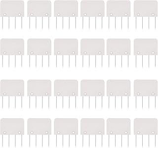 LAMXD Knit Blocking Pins Kit,Knit Blocking Combs – 24 Combs for Blocking Knitting, Crochet, Lace or Needlework Projects – for use with Blocking Mats for Knitting Mat