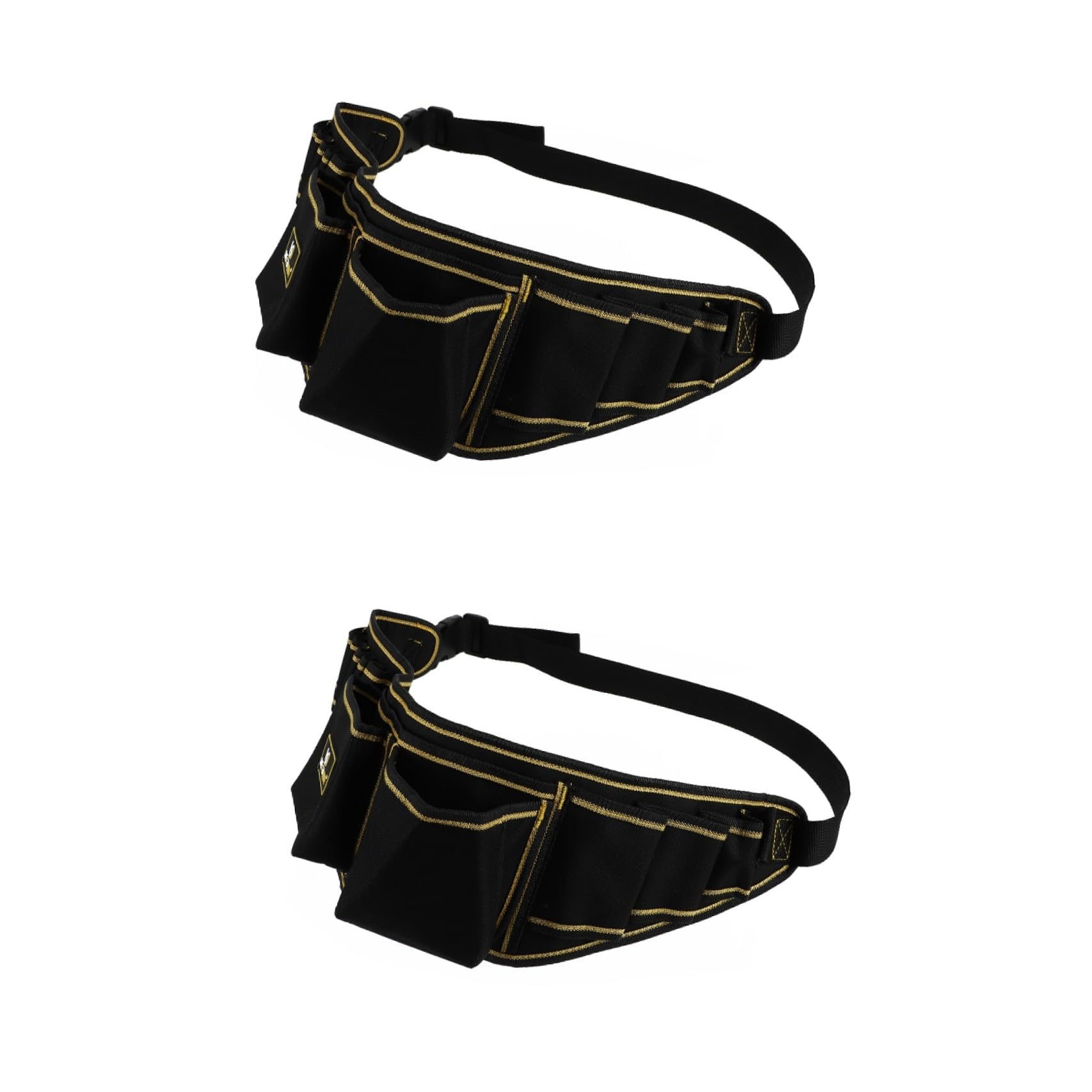 DOITOOL 2piezas Bolsa De Herramientas De Electricista Multi-funcional Cinturón Organizador De Herramientas Oxford Resistente Para Mantenimiento y Construcción