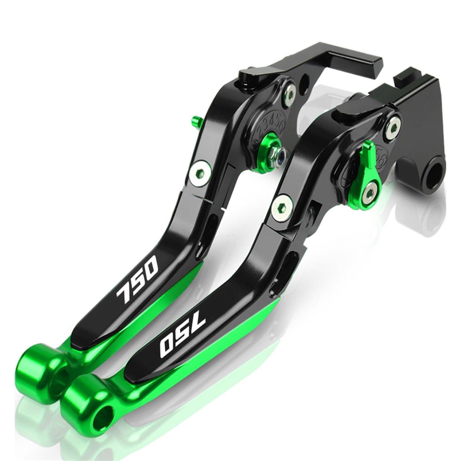 Levier de frein moto CNC pliable pour Kawasaki Z750 2007-2012