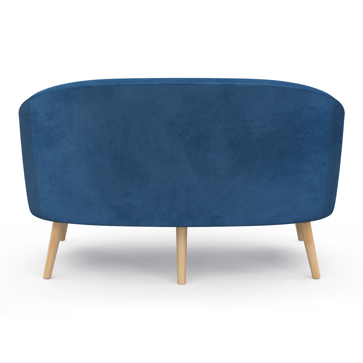 idmarket – (sofá terciopelo Sonia Azul