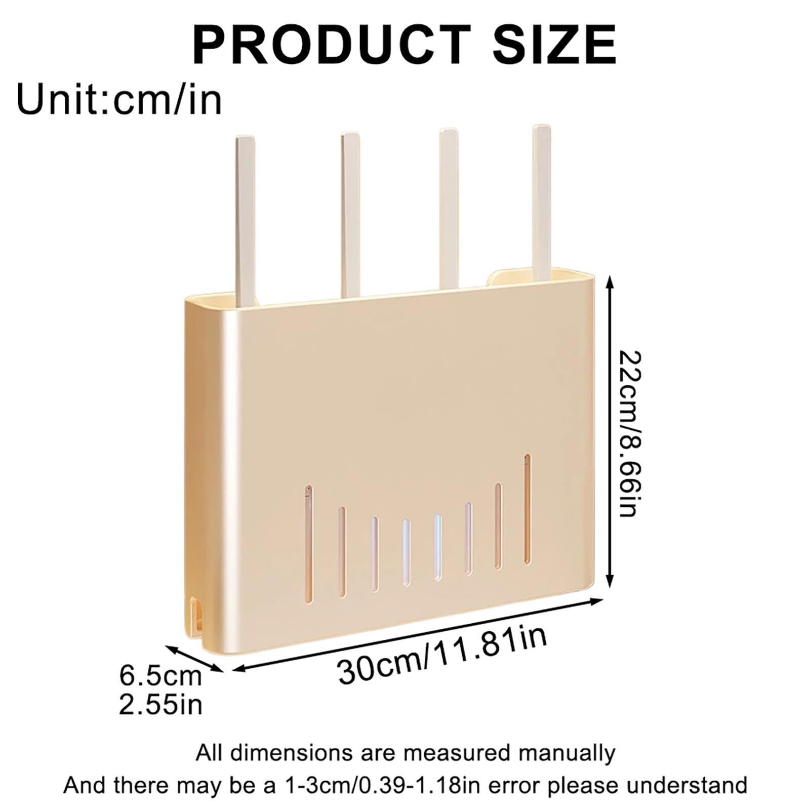 Scatola Portaoggetti per Router WiFi,Scatola Router Wifi da Parete