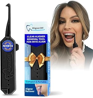 Reusable Teeth Retainer Remover Tool – Compact, Retractable, Aligner Removal Tool for Invisalign, Nightguards, Retainers & Veneers – Ergonomic Design for Easy Removal – Ideal for Gifting