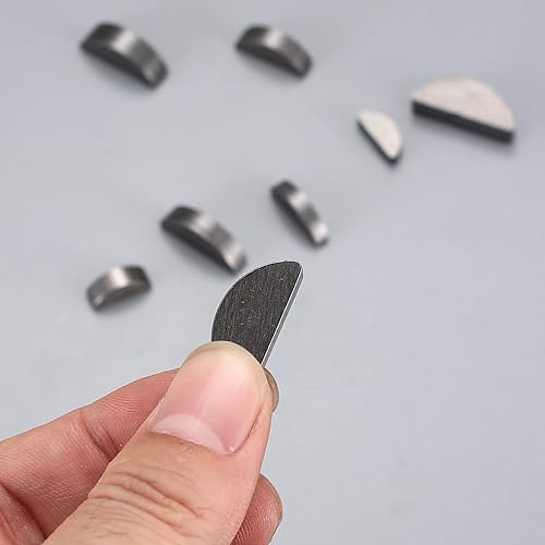 Miniatura 4 de Woodruff - Kit surtido de llaves, 80 llaves métricas de madera, llaves de media luna, juego de llaves de semicírculo de media luna, llave de