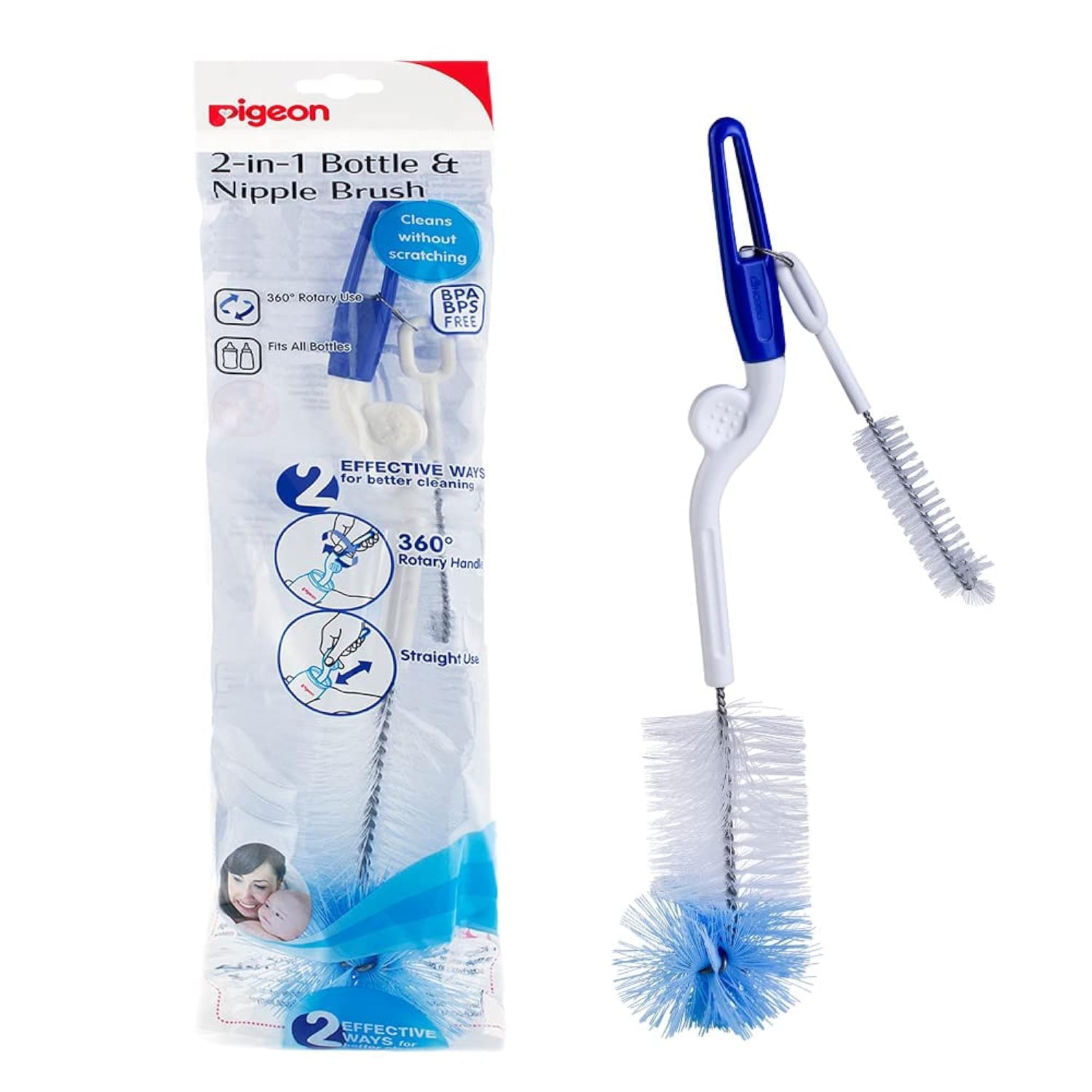 Pigeon Bottle & Nipple Brush 1pc