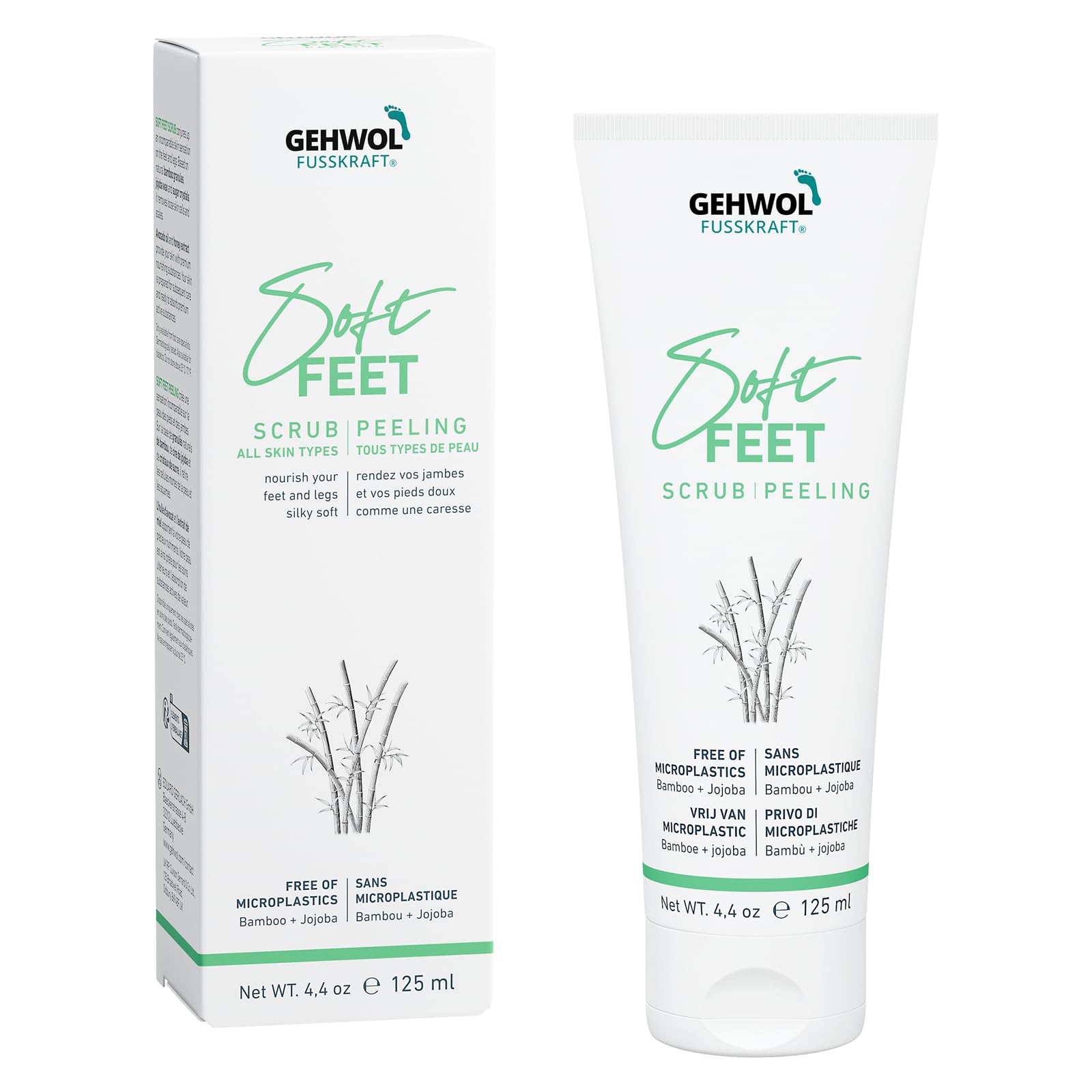 GEHWOL Soft Feet Scrub, 4.4 oz