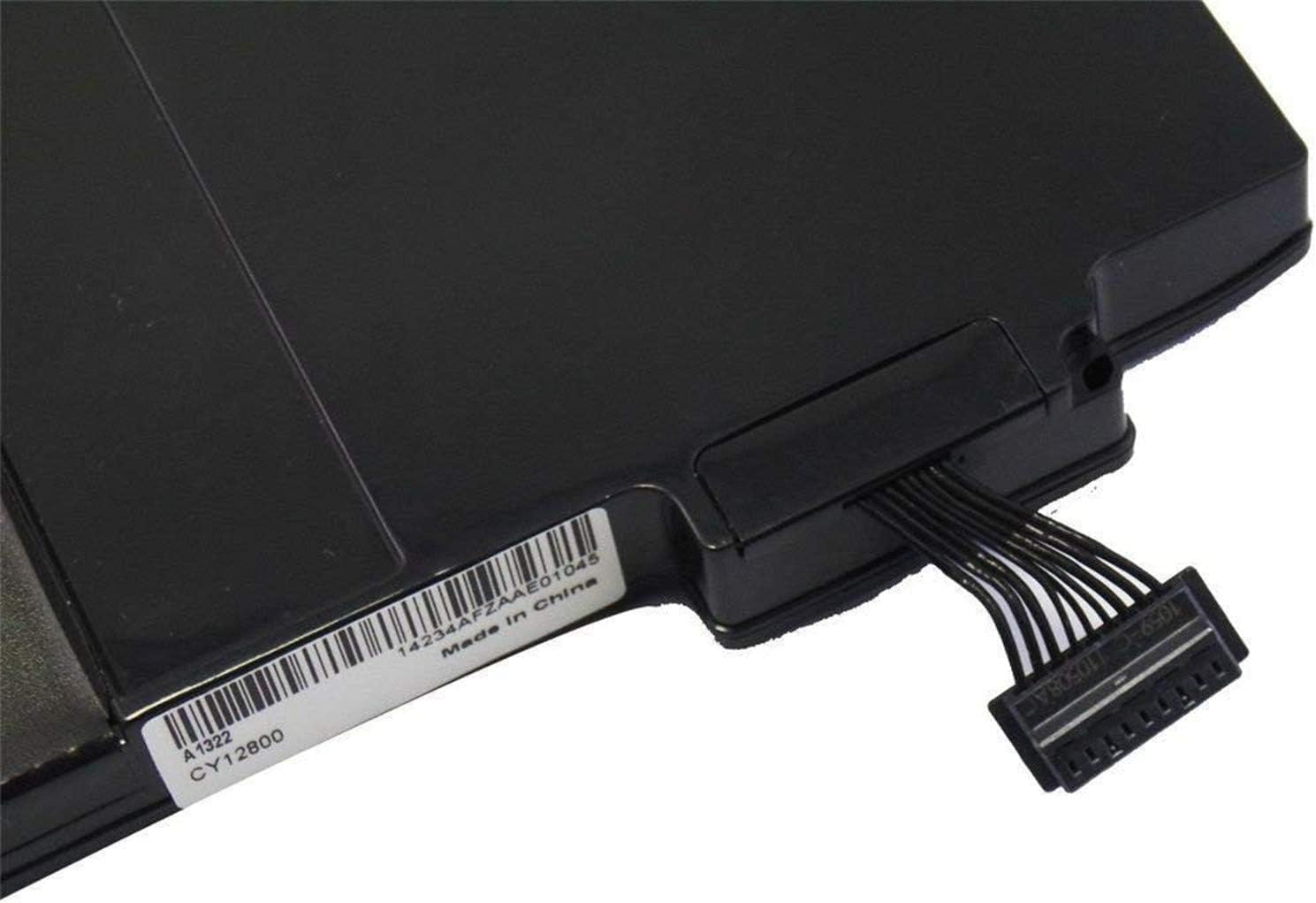 14.8V A1322 Laptop Battery Replacement for Apple Apple MacBook Pro 13" (Mid 2009 to Mid 2012) for Apple MacBook Pro 13" A1278 MC375D/A for Apple MacBook Pro 13" MB991LL/A(10.95V 63.5Wh)