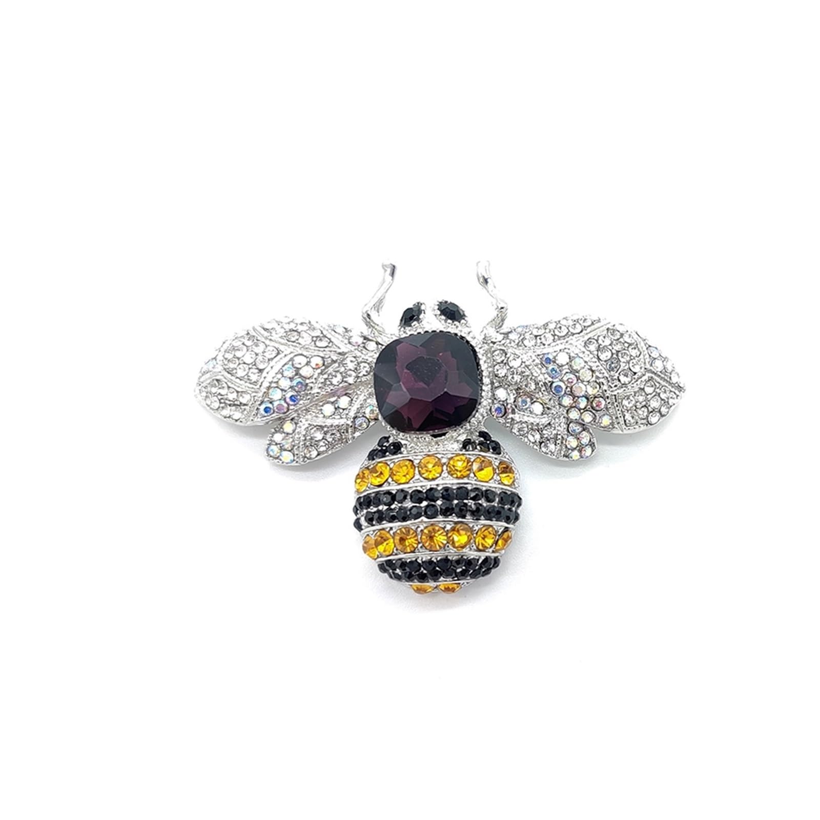 Spilla Full Zircone Piccola Ape Accessori di Abbigliamento in Stock Spille per Spilla Regalo Pins, 1