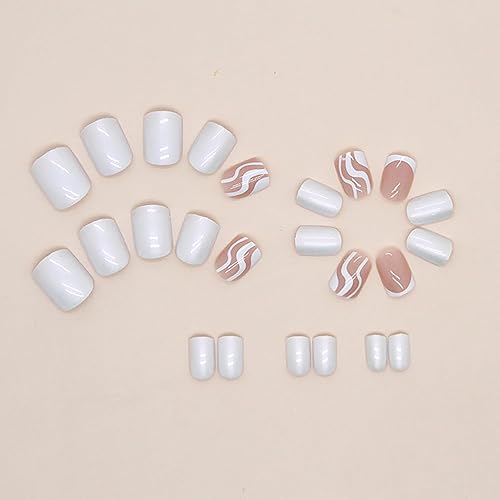 Miniatura 8 de Uñas postizas acrílicas artificiales cuadradas cortas negras con diseño de mariposa de diamantes de imitación, cobertura completa, reutilizables,