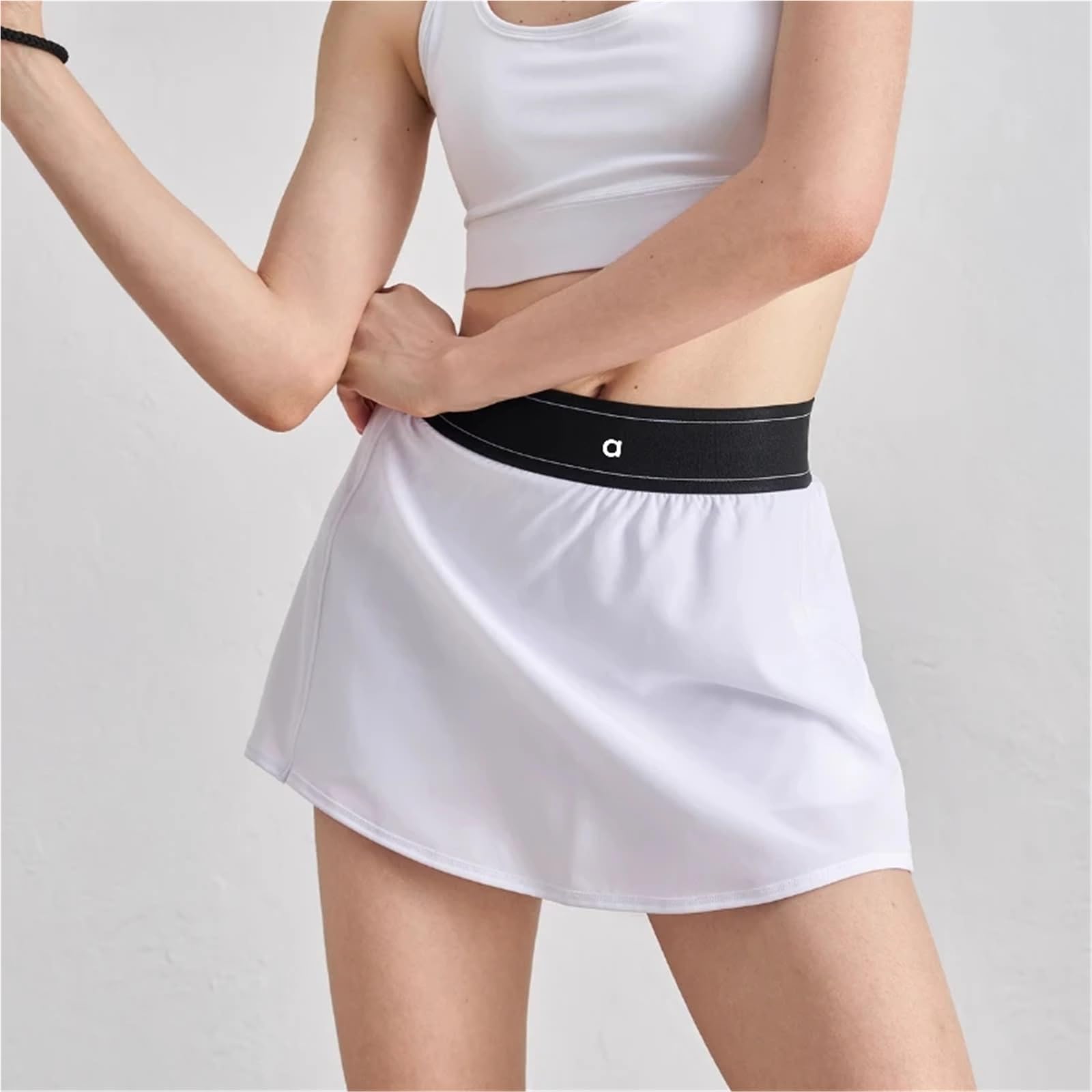 Falda Deportiva for Deportes al Aire Libre, Falda de Tenis, Fitness Transpirable Falda Tenis Mujer