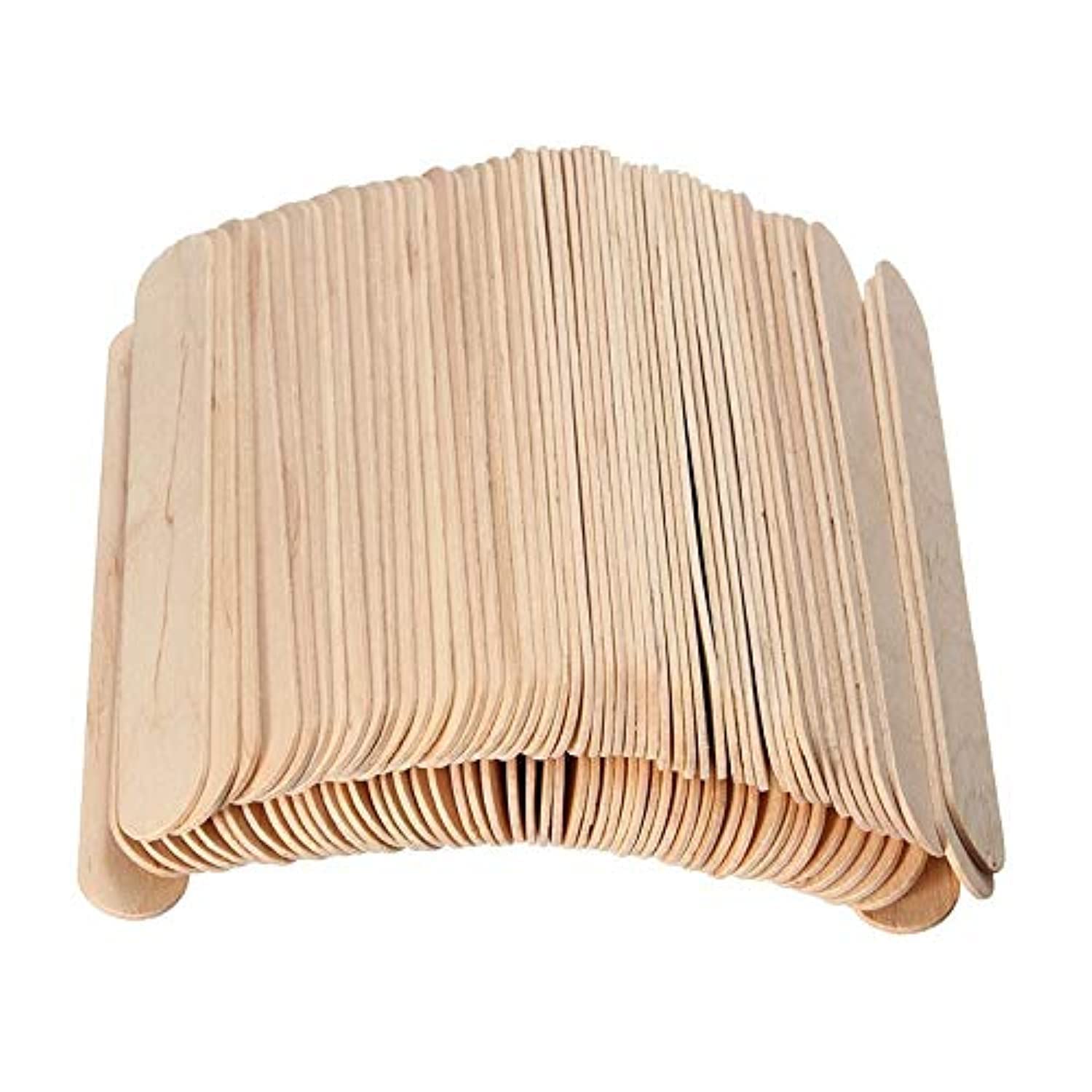 Wooden Disposable Bamboo Sticks - 100 Pieces, 6in