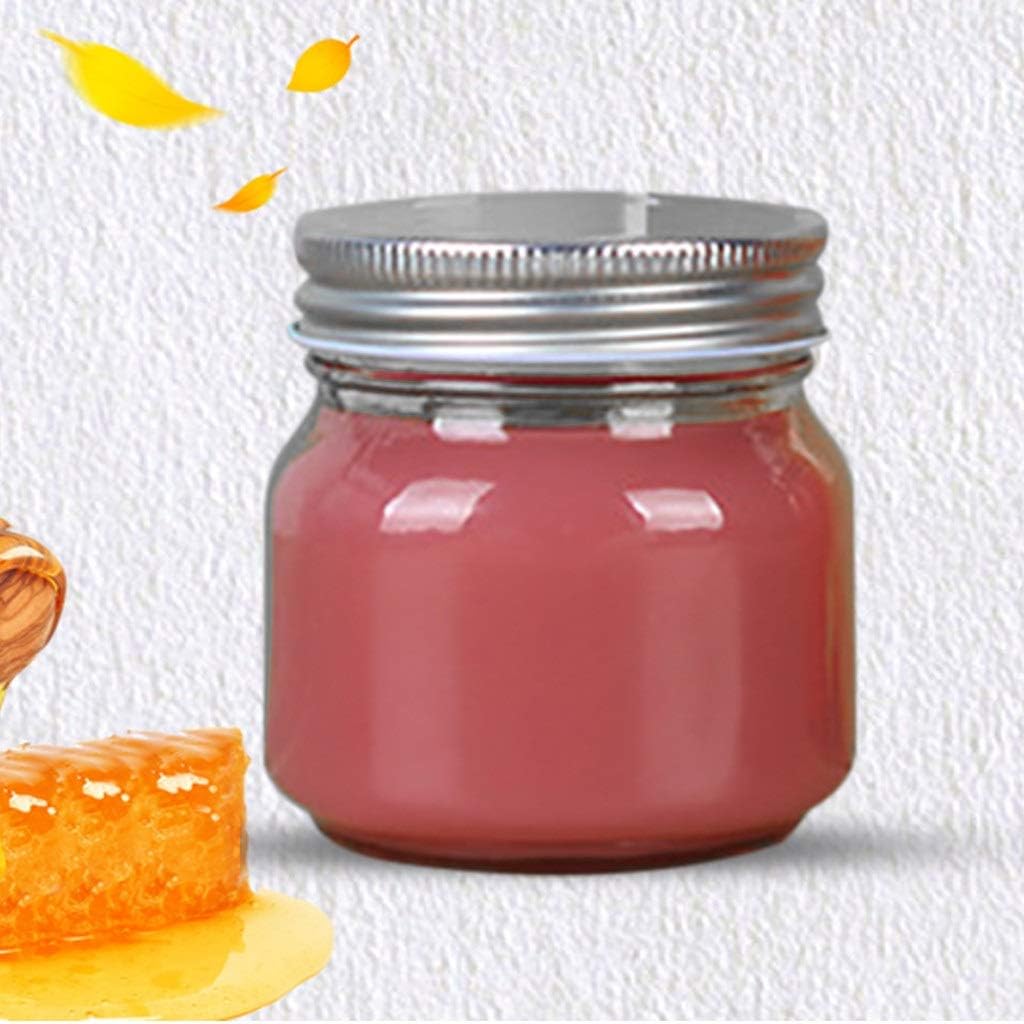 Wide Mouth Water Bottle Mason Jar Drinking Glass Fruit Infuser Storage Bottles And Jars Kitchen Handmade Juice Sealed Canned Cup(150ml)