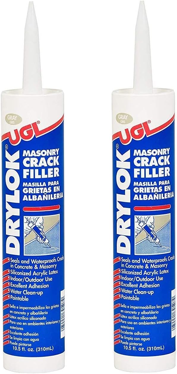Drylok UGL 30507 10.5 Oz Masonry Crack Filler (pack of 2)