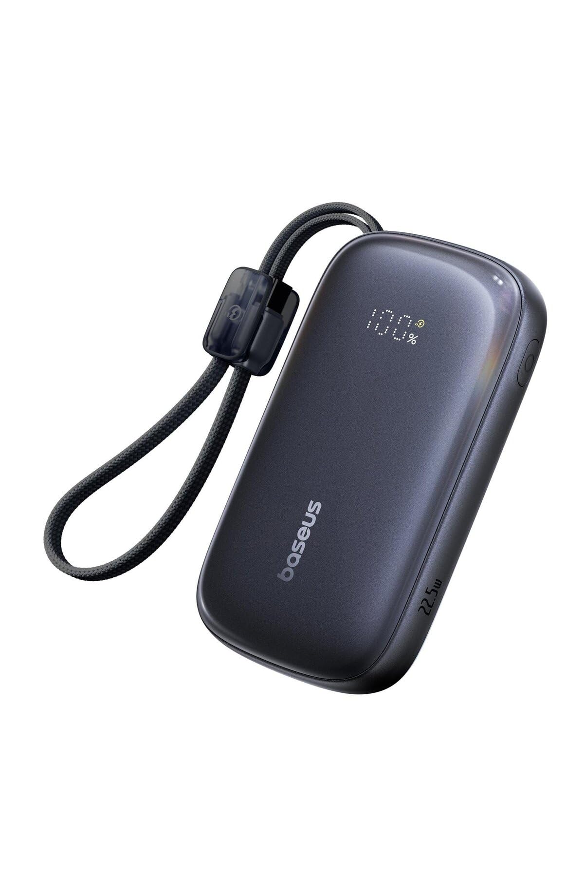 Baseus EnerFill FC21 QPow3 Ultra - Batería externa con pantalla digital (20.000 mAh, 22,5 W), color negro