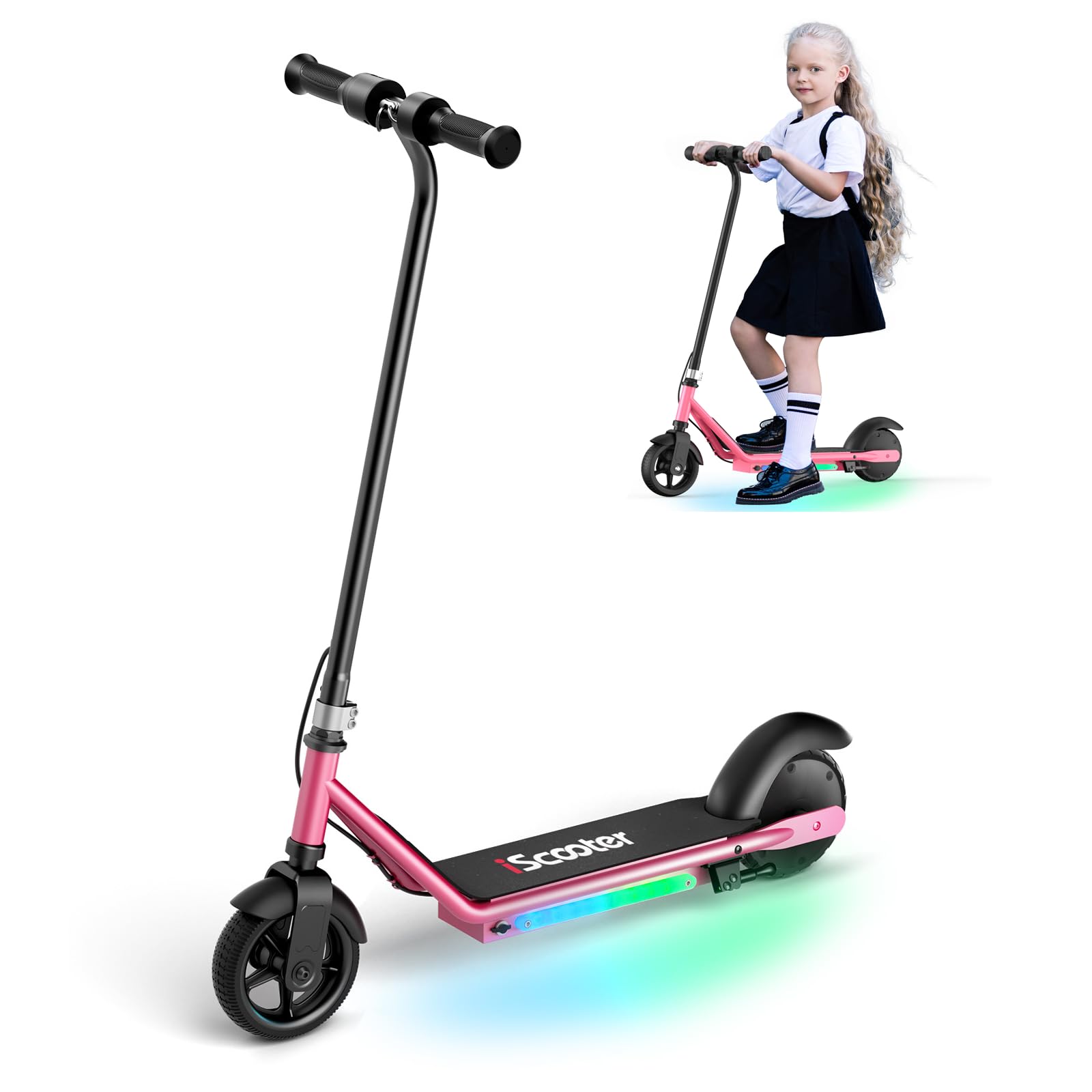 Patin Electrico Niños A 12 Años Iscooter Patinete Electrico Para