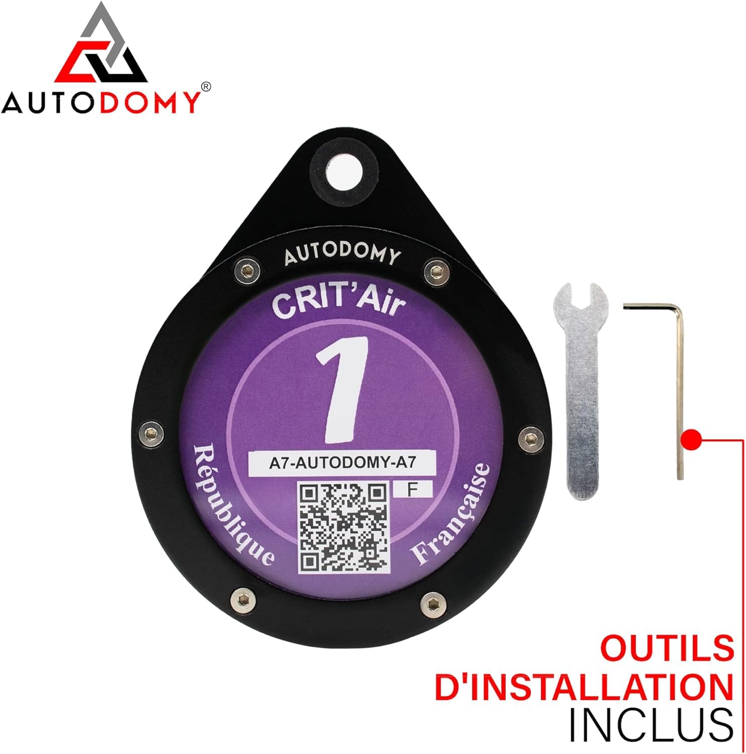 Support Vignette Assurance Moto Rose - Élégance & Durabilité pour Deux