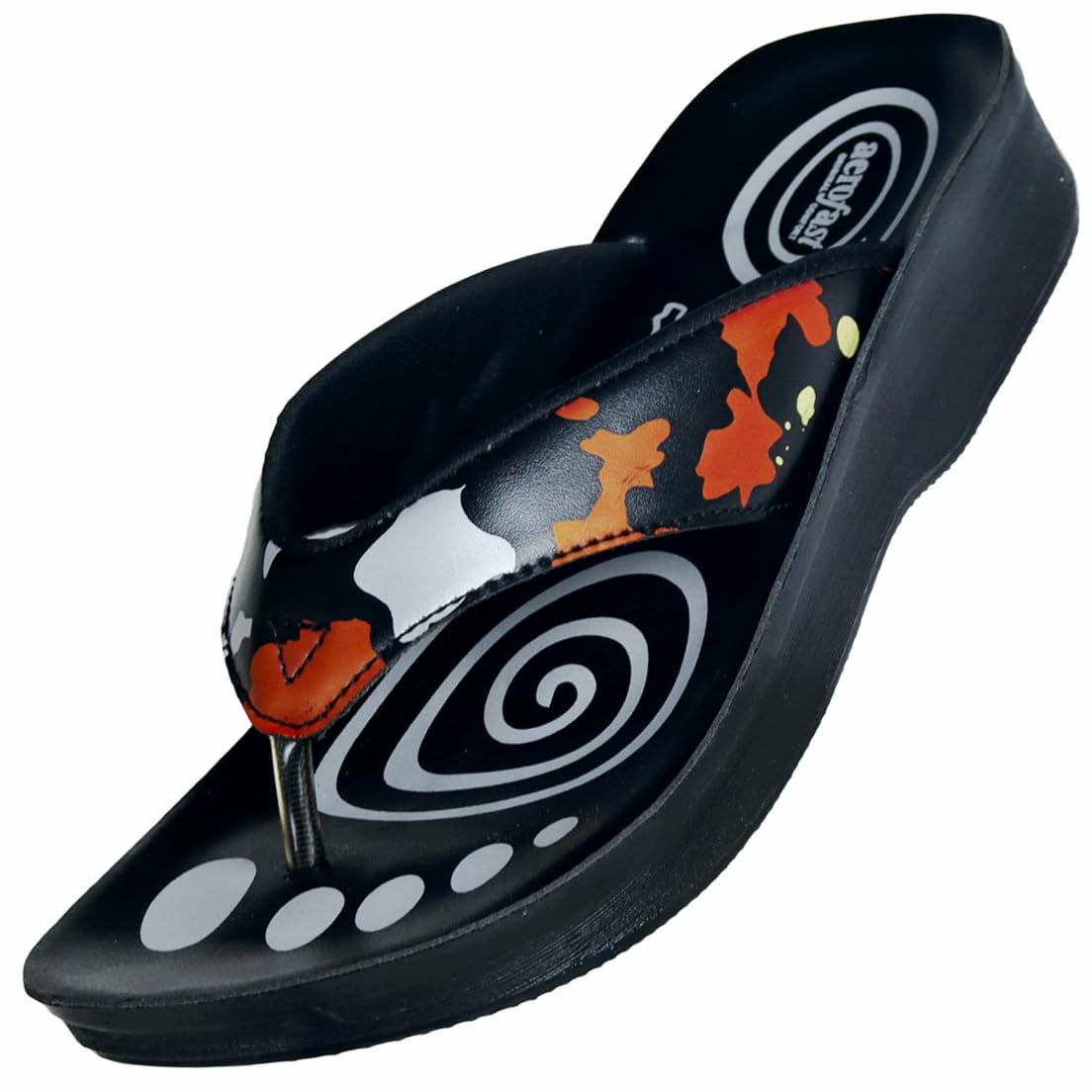 Aerofast PU Black Casual (LA08A1) Slippers for Women - 39 EU (B0BH8KC43H) Amazon Price History, Amazon Price Tracker