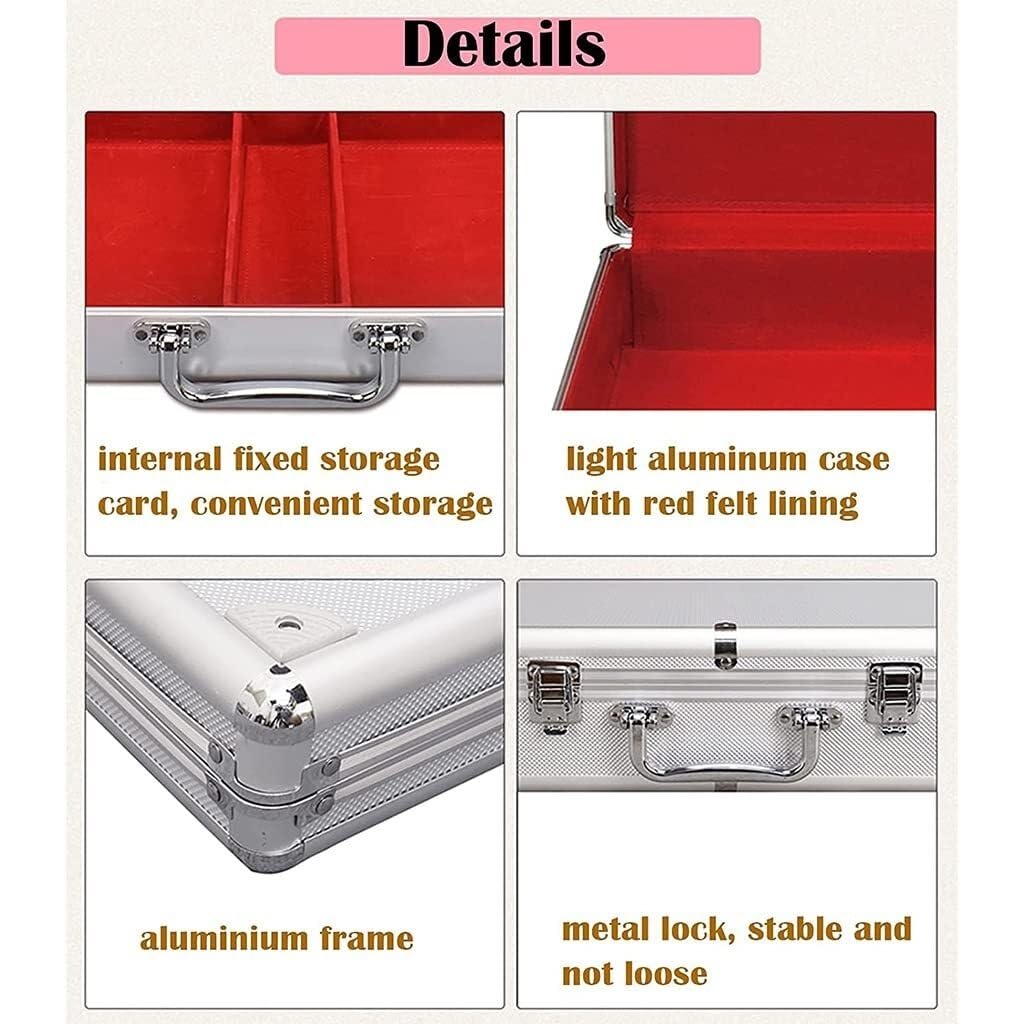 Mahjong Mah-Jong traditionnel chinois - Cadeau de divertissement - 144 carreaux en mélamine avec 2 carreaux de rechange, 3 dés, tapis, 1 girouette, jetons, jeu - Beau cadeau pour collection