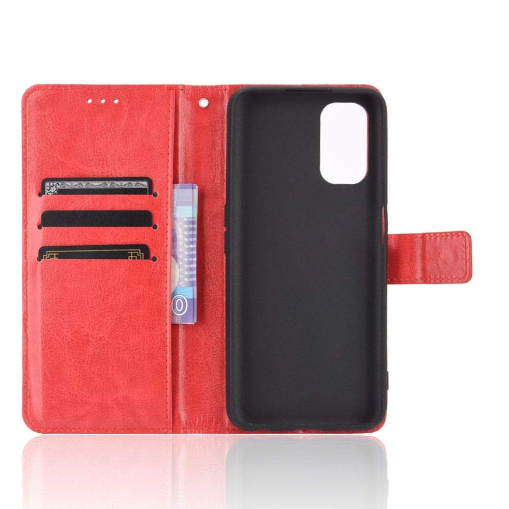 Case for Oppo K7X,Leather Stand Wallet Flip Case Cover for Oppo K7X,Retro Magnetic Phone Shell,Wallet Phone case with Card Slots