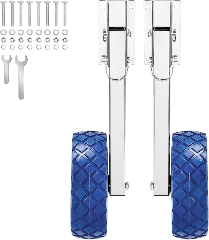 KODOM Boat Launching Wheels,10'' Inflatable Boat Launch