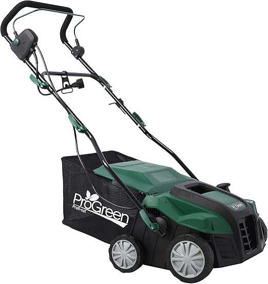 Garden Scarifier, 2in1 16INCH Dethatcher Scarifier,15