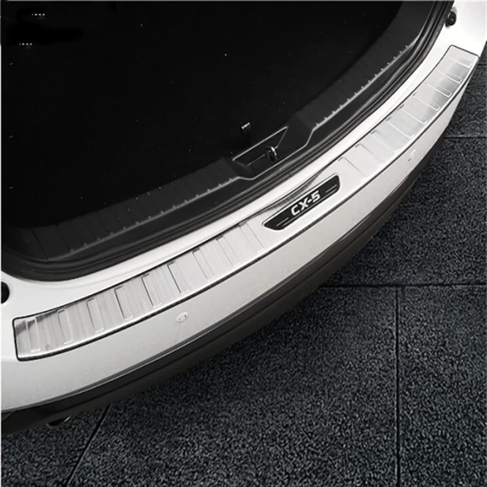 RVS Bumper beschermer passend voor Mazda CX5 II 2017- 'Ribs' voor MAZDA