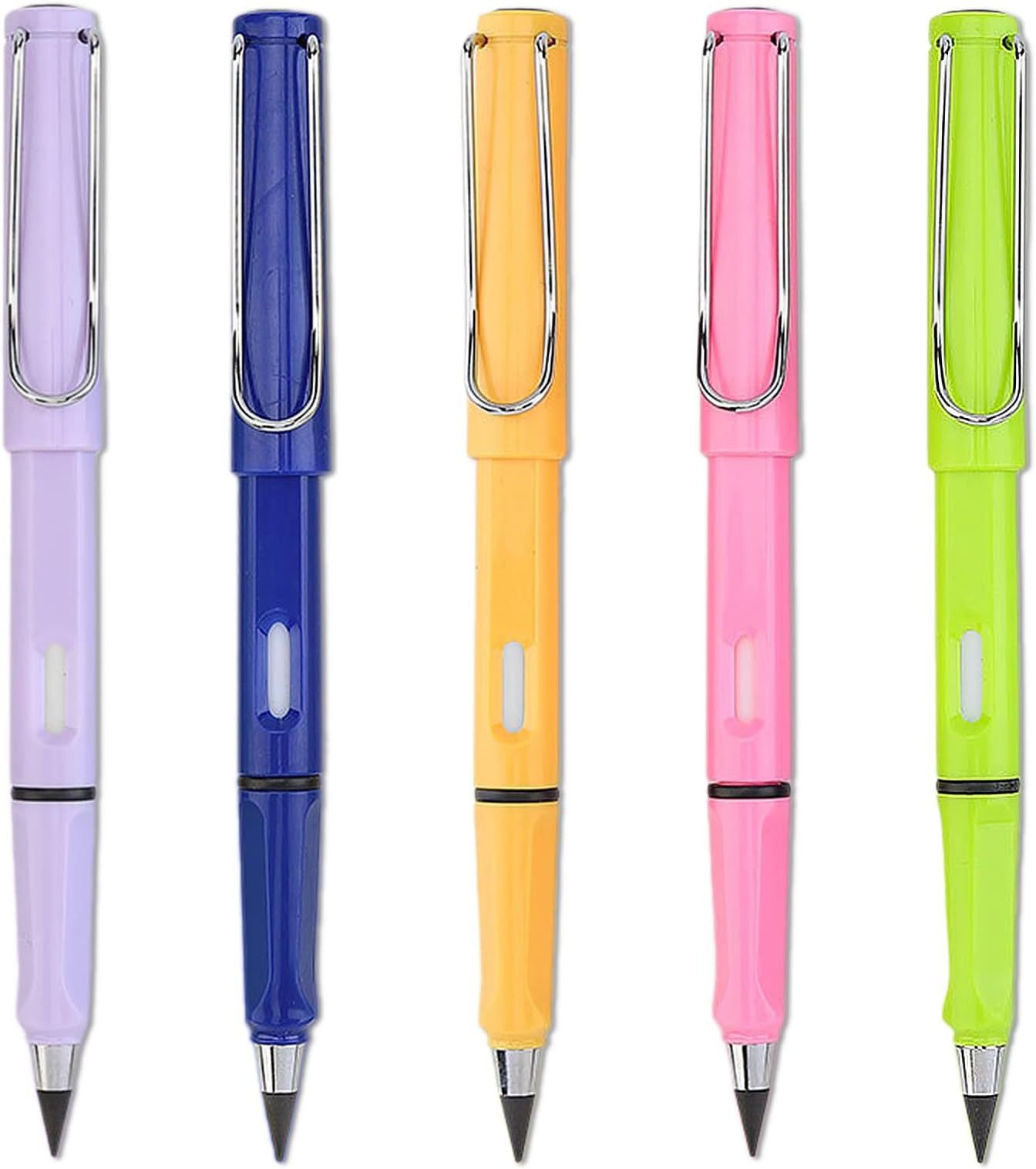 5 ink-free pencils with replaceable head unlimited pencil ink-free pencil with eraser for writing permanent ink-free pencils for school offices