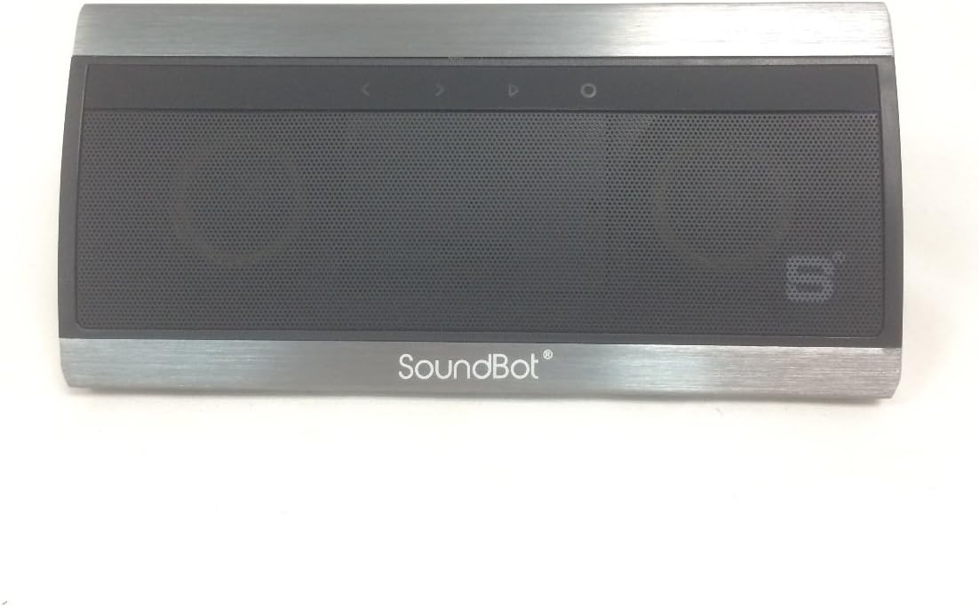 SoundBot® SB521 HD 3D Bluetooth 4.0 Wireless Speaker for 15Hrs Music Streaming & Hands-Free Calling w/ Passive sub woofers,5W + 5W 50mm Driver Speakerphone, Built-in Mic, 3.5mm Audio Port, Battery