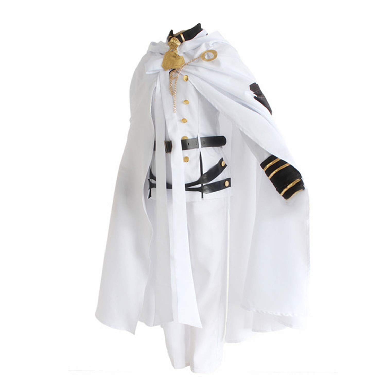 Anime Seraph of The End Owari no Seraph Mikaela Hyakuya Uniforms Cosplay Costume with Wig Full Set
