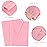 CHRORINE 60 Sheets Pink Tissue Paper Art Gift Wrapping Tissue Paper Bulk for DIY Crafts Decor Birthday Holiday Girls Party  20 x 14.5 inches