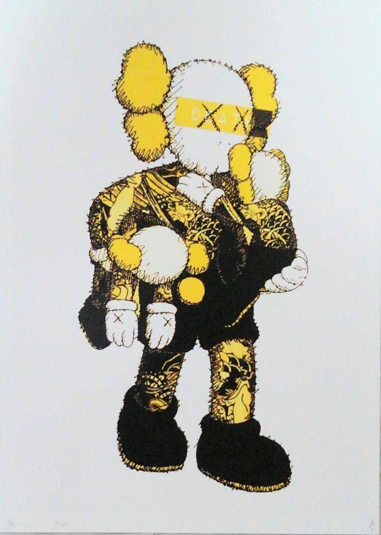 Amazon.co.jp: Death Nyc カウズ KAWS アートポスター 極 ／ : おもちゃ