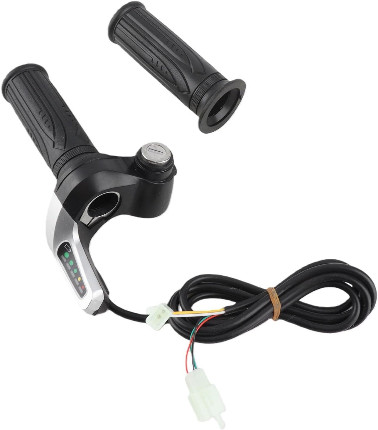 Bnineteenteam 36v 48V 1000W Motor Brushed Speed Controller with Locking Throttle Grip & Power Display for E-Bike
