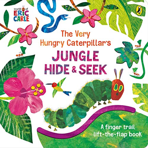 Image of The Very Hungry Caterpillar's Jungle Hide and Seek (Board Book) /anglais