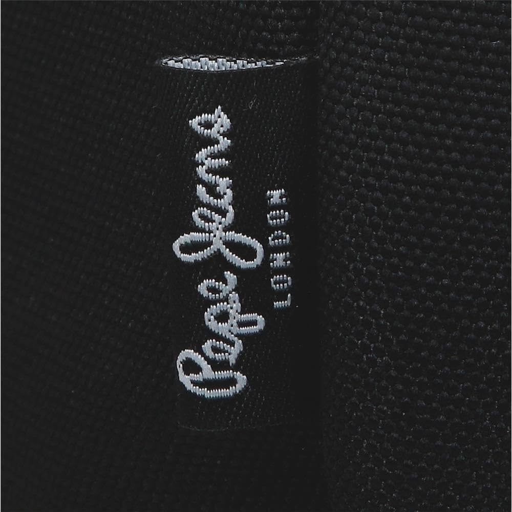 Pepe Jeans Edward Sac à Dos Scolaire Ordinateur Portable 15,6 Pouces Noir 33x46x15 cm Polyester 22,77L by Joumma Bags