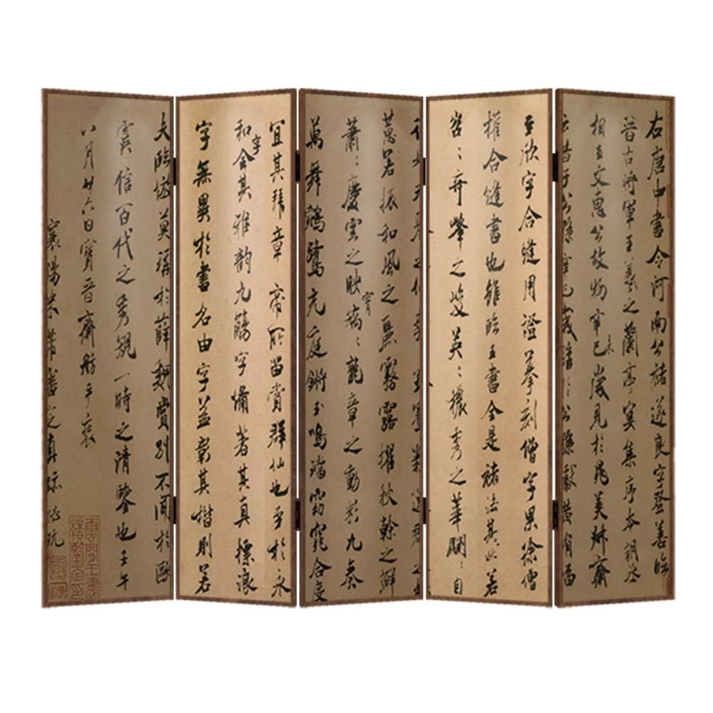Privacy Screen Creative Screen Partition Home Living Room Decoration Background Wall Study Calligraphy and Painting Folding Room Divider