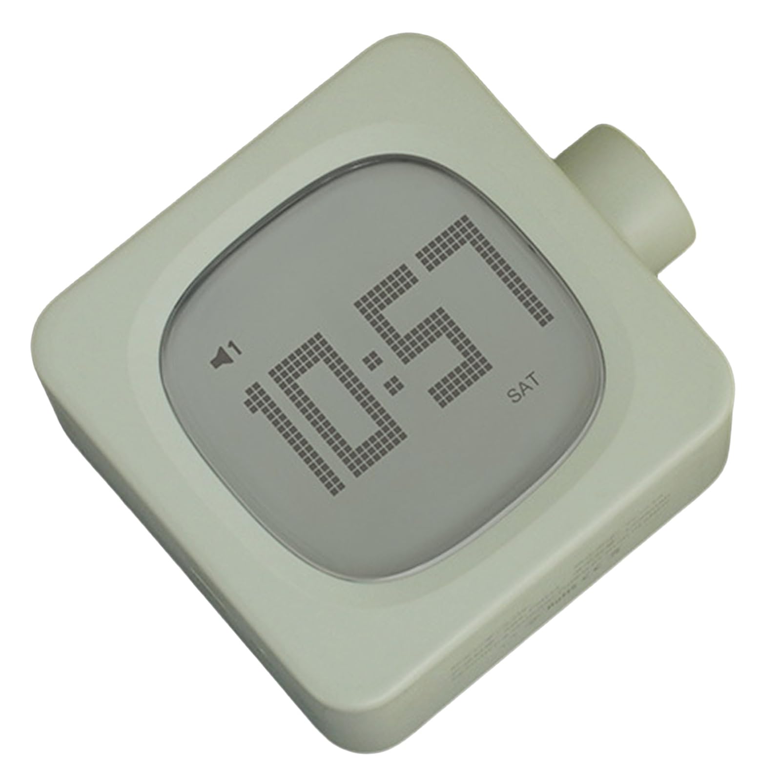 Xinsheinelry Creative Cubic Alarm Clock with Snoozes Function Timer for Students Night Lamp LED Display Rechargeable Desktop Night Lamp Display
