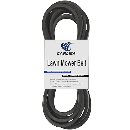 Aulligey - Cinturón de cubierta de cortacésped de 42 pulgadas para John Deere M124895 Scotts S1642 S1742 Sabre 42 pulgadas S1642 S1742 S1542 (12