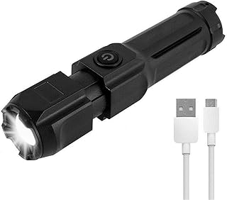 CARYAN Flashlights High Lumens, 1000000 Lumens Super Bright Flashlights, LED Flashlight with USB Cable, Rechargeable Flashlights for Camping Hiking Outdoor Biking Emergency Caryan a